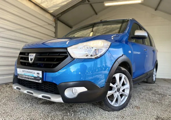 dacia łódzkie Dacia Lodgy cena 34900 przebieg: 129000, rok produkcji 2016 z Łazy